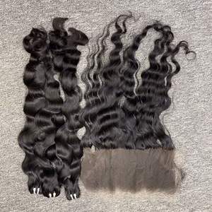 Extensions de cheveux vierges 100% de haute qualité en gros grand stock cheveux bouclés cheveux vietnamiens bruts - Product Image 4