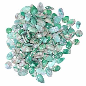 อัญมณีควอตซ์แบบหลวมปราศจากแร่วาริสไซต์ธรรมชาติทำด้วยมือเกรดสูงสำหรับงานฝีมือและเครื่องประดับอเนกประสงค์ขนาดและรูปร่าง - Product Image 3