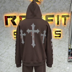 Sudadera con Capucha y Cremallera de Diseño Personalizado para Hombre, 100% Algodón, Venta Directa de Fábrica, Precio Económico, Más Demandada - Product Image 4