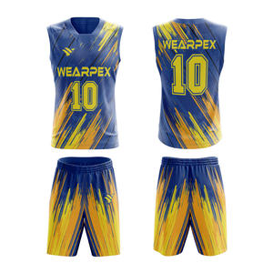 Uniformes de basket-ball pour enfants réversibles en gros, uniformes de basket-ball pour jeunes de haute qualité personnalisés pour hommes - Product Image 1