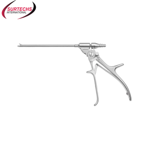 Surtechs Manual Rodilla Artroscopia Punzón 5,0mm Acero inoxidable Succión PUNCHES Instrumentos quirúrgicos Base Material metálico - Product Image 3