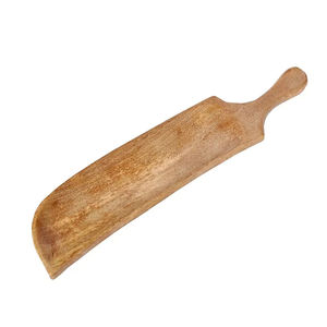 Plateau de service en bois d'acacia naturel plateau pour restaurant table à manger plateau de service avec poignée pour la maison taille personnalisée - Product Image 3