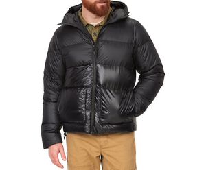 Veste d'hiver en duvet pour hommes de haute qualité, ultra légère, à capuche épaisse, col montant, coupe-vent chauffant brillant, revêtement design fin - Product Image 4