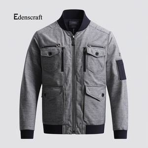 เสื้อแจ็คเก็ตผู้ชายผ้าแคนวาส 100% ผ้าฝ้าย ปรับแต่งได้ น้ำหนักเบา อุ่น ทนทาน ระบายอากาศได้ดี สวมใส่สบาย ทรงลำลอง เป็นมิตรกับสิ่งแวดล้อม เหมาะสำหรับฤดูหนาว - Product Image 3