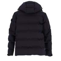 Chaqueta Acolchada de Lona Transpirable con Capucha Desmontable y Cremallera, Impermeable, Tallas Grandes, Personalizada, Venta al por Mayor OEM, Invierno Casual