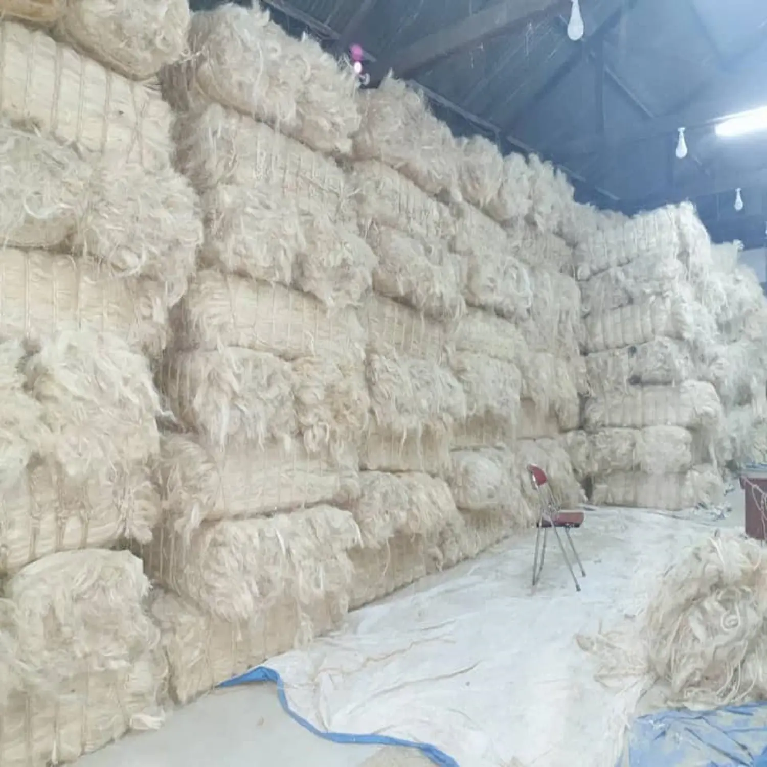 Üretim fabrikasından sisal ürünler için ucuz % 100% doğal sisal fiber