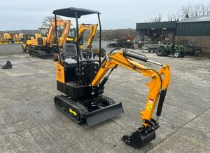 Livraison gratuite JPC H12 EPA CE approuvé 1.2 tonnes 13.5HP mini pelle Eaton noyau de cylindre hydraulique moteur pompe boîte de vitesses PLC - Product Image 6