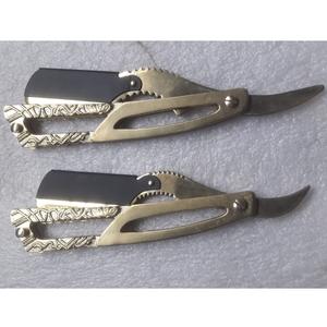 Maquinilla de afeitar profesional de acero inoxidable, nuevo diseño, corte de garganta, barbero - Product Image 4