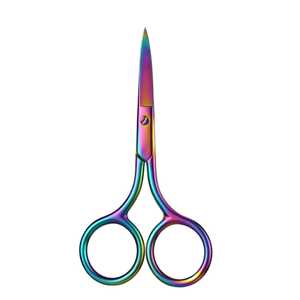 Nouvelle tendance, ciseaux à cuticules en acier inoxydable, droits, pointus, pour sourcils, cils, petits outils de manucure - Product Image 6