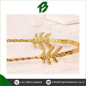 Professional Supplier of Superb Quality Latest <b>Vintage</b> Design Sustainable Stainless Steel Leaf Design Serving Tong Salad Server - Product Image 2