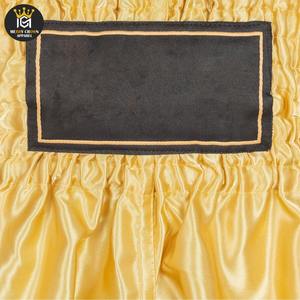 Pantalones cortos de boxeo de alta calidad para hombres Logotipo de diseño personalizado Joggers de malla sólida Pantalones cortos de entrenamiento atlético para uso en el gimnasio - Product Image 6