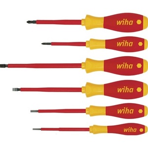 6-Piece VDE <b>Screwdriver</b> Set 320N K6 Slotted & PH by for Wiha - Product Image 1