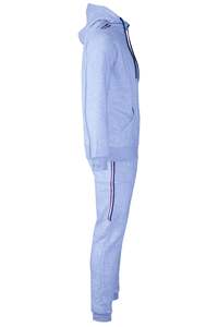 Top qualité 100% coton Gym Fitness ensembles vêtements de sport personnalisés survêtement Sports de plein air Gym entraînement Jogging deux pièces Fitness ensemble - Product Image 5