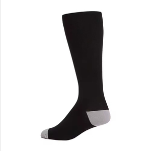 Venta superior 2025 Calcetines casuales para hombres Antideslizante Logotipo personalizado Servicio OEM Material de LICRA/algodón/poliéster de alta calidad - Product Image 2