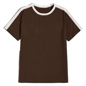 Polo d'été pour homme à manches courtes avec broderie de grand logo et t-shirts de créateur 100 % coton pour hommes - Product Image 1