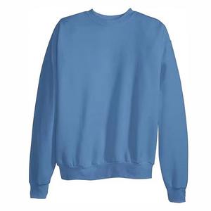 Pull en molleton CVC pour homme, toucher doux, broderie personnalisée, qualité supérieure, col rond, vente en gros - Product Image 3