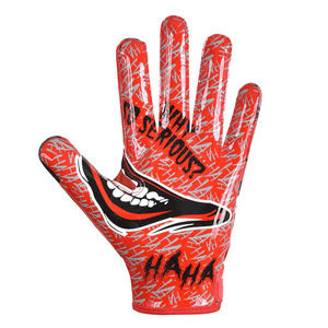 Gants de football américain confortables construits pour attraper la durabilité et le confort pendant les matchs et tournois d'entraînement d'équipe - Product Image 5