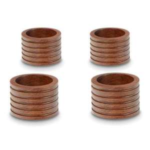 Artisan-made <b>Wooden</b> Napkin Rings for Cozy and Charming <b>Rustic</b> <b>Dining</b> <b>Table</b> Settings at Very Best Cost - Product Image 2