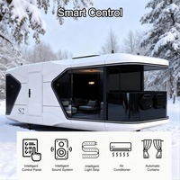 Maisons capsules spatiales mobiles de luxe, conteneurs personnalisés, capsules spatiales préfabriquées, maisons capsules spatiales modernes