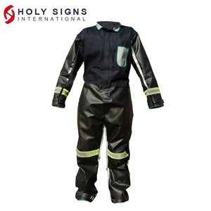 Trajes Sand Blast de calidad premium hechos de tela de algodón con su logotipo personalizado Overol Sand Blast transpirable anticorte - Product Image 5