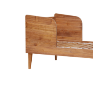 Lit en bois au design minimaliste, meubles pour la maison, lit en teck massif pour enfants et décoration de chambre - Product Image 6