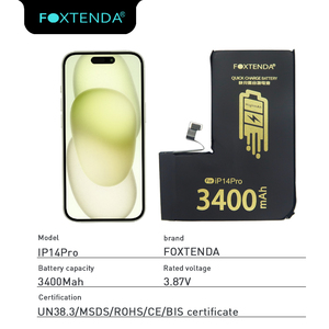 Étui de <span class=keywords><strong>batterie</strong></span> de secours rechargeable Foxtenda 3400mAh pour 14 <span class=keywords><strong>Pro</strong></span>/Max - En stock - Product Image 4