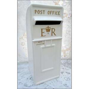 ER White <b>Wedding</b> <b>Post</b> <b>Box</b> <b>Wedding</b> Greeting Cards Mails Letter Holder Case Decorative ER Premium <b>Post</b> Letter <b>Box</b> Garden Mailbox - Product Image 6