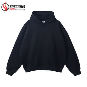 Nouveau style – Sweat à capuche pour homme, coupe classique, 100 % coton molletonné, imperméable et respirant, avec poches – Collection Hiver - Product Image 4