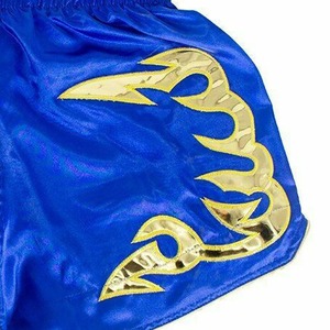 Shorts de boxe Muay Thai sur mesure, style nouveau, couleur unie, shorts de combat MMA pour hommes, fabricant pakistanais - Product Image 3