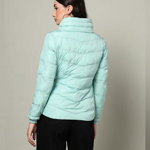 Bubble Puffer Chaqueta cálida de invierno Mujer Abrigos de moda Ropa de abrigo de manga larga Cremallera Casual Parkas Abrigo acolchado - Product Image 4