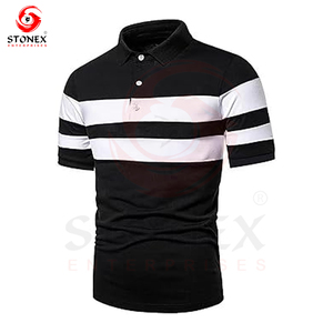 เสื้อโปโลผ้าฝ้ายโพลีเอสเตอร์สำหรับผู้ชายเสื้อกอล์ฟออกแบบได้ตามต้องการ - Product Image 6