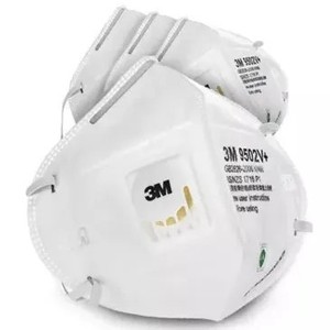 3m 9502V + Mặt nạ bảo vệ dùng một lần với cấu trúc nhẹ vải không dệt bảo vệ thở tuyệt vời - Product Image 1