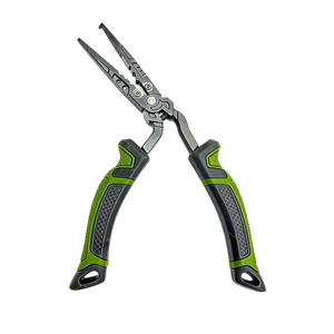 Pince à poisson multifonctionnelle en acier au carbone pour eau salée et lac, avec pince à anneaux brisés et dégoupilleur de hameçons, à poignée ergonomique - Product Image 2