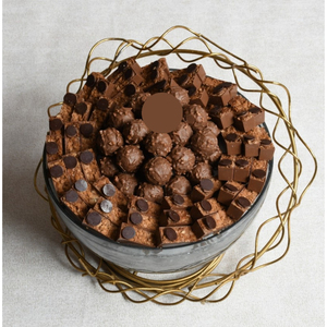 Plato decorativo clásico para servir, cuenco de Chocolate de Metal chapado en oro de la más alta calidad, cuenco para servir dulces para Catering de eventos - Product Image 5