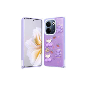 Coque en silicone premium Netzy pour Tecno Camon 20 Pro 4G, avec motif marbré et isolation thermique - Product Image 2