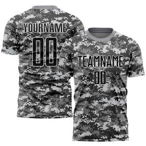 Wholesale Quick Dry Unisex Soccer Jerseys Custom Football Uniforms with Breathable Team Sportswear Name and Logo Printing - Product Image 2