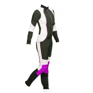 Combinaison de plongée intégrale en néoprène camouflage bleu 3 mm avec fermeture éclair dorsale, protection renforcée genoux et poitrine, manches longues pour la plongée, la pêche au harpon et le paddle - Product Image 1