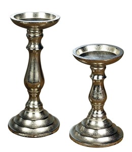 Portavelas de Aluminio, Regalo Decorativo Ideal para el Hogar, la Oficina y Ocasiones Especiales - Product Image 1