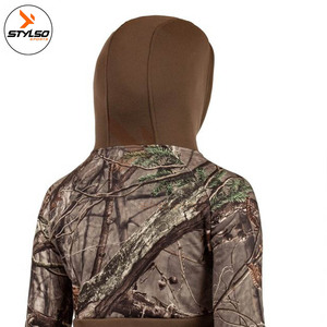 Jersey de caza de manga larga duradero de alta calidad para hombre, sudadera cálida de invierno transpirable para senderismo de camuflaje al aire libre - Product Image 6