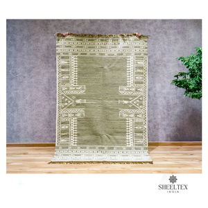 Premier fournisseur de 100% laine tissée à la main au design moderne Tapis en laine rectangulaire de luxe pour le salon et la chambre à bon prix - Product Image 6