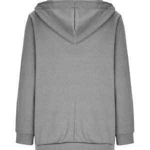 เสื้อมีฮู้ดผ้าฟลีซปักลายสำหรับทั้งชายและหญิงผ้ากันลมเป็นมิตรกับสิ่งแวดล้อมผ้าซิปมีฮู้ดสไตล์ฮิปฮอปสำหรับฤดูหนาวขายส่ง - Product Image 6