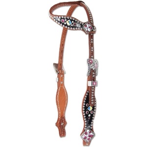 ชุดหนังแท้ DD คุณภาพสูงหนังแทคแบบตะวันตกมีหูข้างเดียวและปกหน้าอกทนทานและหลากสี - Product Image 3