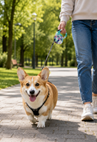 Laisse Rétractable Personnalisée pour Chien et Chat, Automatique, 3m 5m, Durable, Frein à un Bouton, pour Chiens de Petite et Moyenne Taille