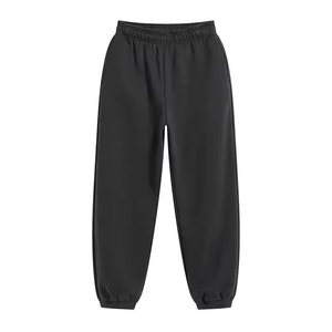 Pantalon de jogging en molleton de coton imprimé personnalisé pour homme, style streetwear, vintage, délavé à l'acide, avec strass - Product Image 2