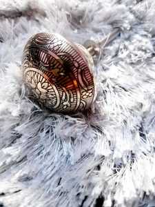 Pomo de puerta de latón de cobre macizo en manija redonda decorativa de estilo Vintage para puertas principales armarios Uso de muebles de armario - Product Image 3