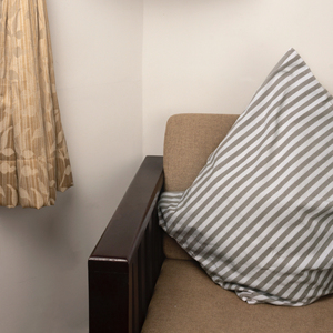 100% Cotton Yarn-Dyed <b>Pillow</b> Covers Stripe Woven American Square Cushion <b>Case</b> Personalized for Home Hotel Hospital set of 2 - Product Image 1