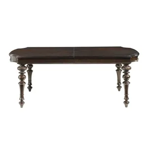 Mesa de Comedor Moderna de Madera Maciza, Mesa de Cocina Rectangular para 6-8 Personas, Muebles Resistentes para Comedor - Product Image 1