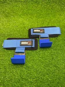 Heavy-Duty ABS Wrist Band Weightlifting Gym Adjustable High Stretch Lightweight Padded Grip Enhancing Deadlift Straps <b>Vibrating</b> - Product Image 3