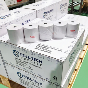 Rouleau de papier thermique durable pour l'impression de reçus et de billets dans les secteurs de la vente au détail et des services - Product Image 3