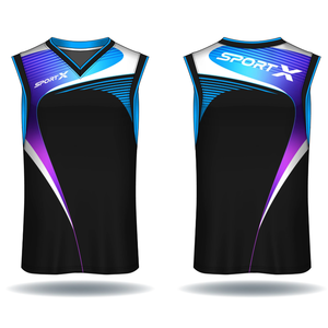 Venta al por Mayor de Camisetas de Baloncesto Personalizadas para Adultos 2025, Uniforme Transpirable de Talla Grande, Impresión por Sublimación con Transferencia de Calor, Sin Mangas para Verano - Product Image 1